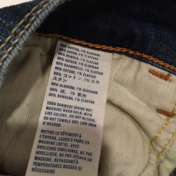 Abercrombie Jean Shorts NWT Size 00 (girls 14) - Picture 6 of 8